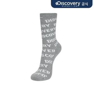[디스커버리] 올오버 패턴 하이 삭스 (M/GREY) DXSO4012N-MGL