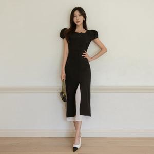 오드 DRO175 프라하 포인트 레이어드 원피스