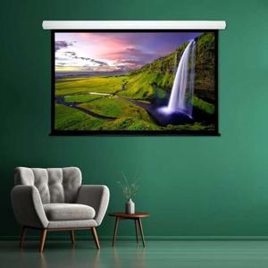 시너뷰 100인치 블랙CLR 전동롤스크린 빔스크린 단초점 초단초점