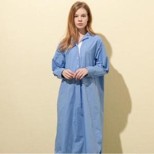 [피터젠슨]피터젠슨 성인 반오픈 셔츠 원피스 PQS31NA25M_BU