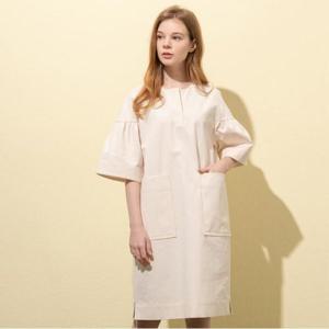 [피터젠슨]피터젠슨 성인 튜닉형 반소매 원피스 PQS31NJ21M_IV