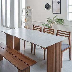 에보니아 미사 세라믹 6인용 확장형 식탁테이블