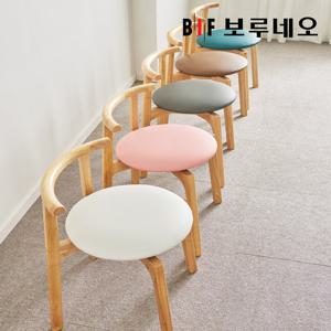 보루네오 피에르 회전 원목 화장대 의자 PL0059