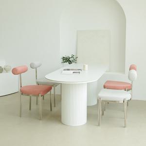 플랑 반타원형 세라믹 원통 식탁 메이 세트 1800 VDF149C (착불)