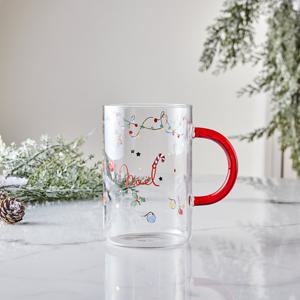 [모던하우스] 윈터카니발 내열 빅 유리머그 620ml