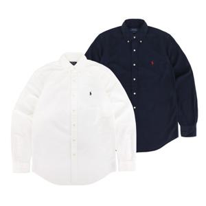 폴로 랄프로렌 클래식 핏 가먼트다이 옥스포드 셔츠 택1 PO-MS7