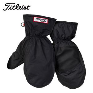 [타이틀리스트직수입] 카트 방한 벙어리장갑(블랙)