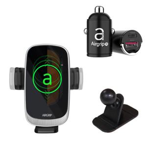 에어그립 M4 듀얼 무선충전거치대+Q1고속충전기 세트