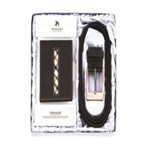 허리띠 남성 머니클립 가죽 카드 지폐 수납 벨트 SET