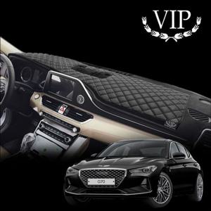 리무진엠보 가죽 대시보드 썬커버 제네시스 G70