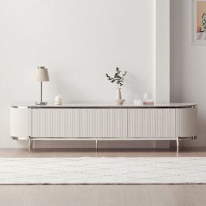 [데코라인] 프리스틴 템바보드 세라믹 거실장 2000(착불)