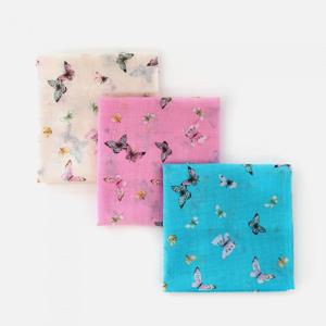 [박씨상방] 가제 면 손수건&목스카프 (나비)