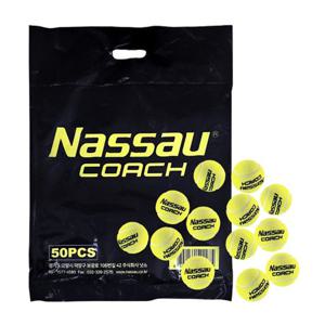 낫소 코치 연습용 테니스공(T-507) 50개입