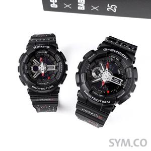 지샥 LOV-21A-1A 러버 컬렉션 빅페이스 아나디지 커플세트 남녀