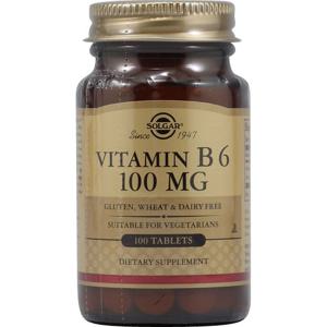 솔가 비타민 B6 100 mg 100 타블렛