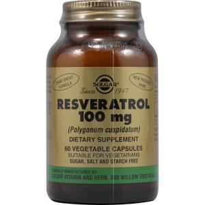 솔가 레스베라트롤 100 mg 60 식물성캡슐