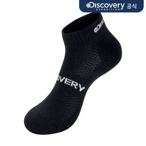 [디스커버리] 로고자카드 앵클삭스 (BLACK) DXSO7114N-BKS