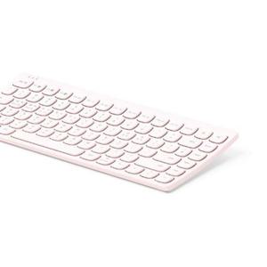 엑토 커브드 미니 블루투스 키보드 B603 베이비 핑크