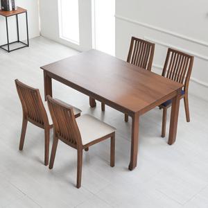 에보니아 미노 4인 식탁세트(의자4)