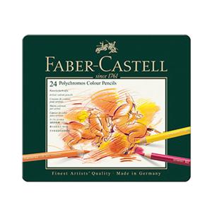 파버카스텔 폴리크로모스 유성색연필 24색 틴케이스