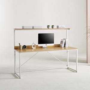 [파로마 본사] [착불] 룬 미니 선반 철제 디와이 책상 1800