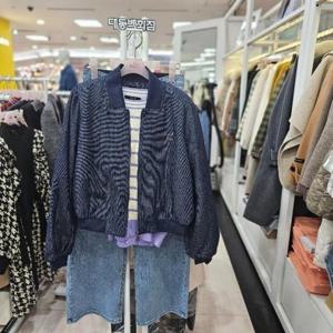 수스 DP01 데님미니점퍼 S241NJP3Z1