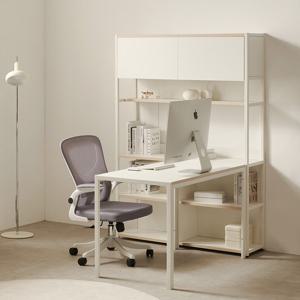 마르체 레이 5단 H형 1400 데스크 책상세트 BKF121C (착불)