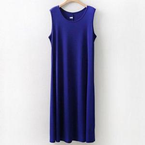 빅사이즈미시옷 빅사이즈 쿨 여름 3065295S 민소매 원피스