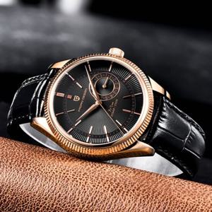 B248WC 세이코 무브 소가죽 남자 손목시계 200m방수 사파이어글라스