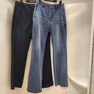 뱅뱅 HC15 뱅뱅 봄 여름 밑위긴 쿨맥스 스판 일자 청바지 BQK172