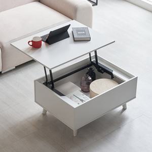 로나 리프트업 거실 소파테이블800 자취 원룸 혼밥 수납함 (대한민국생산 4색)