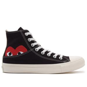 꼼데가르송 플레이 컨버스 올스타 하이 블랙 AZ-K119-001