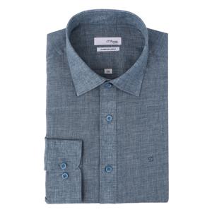 [에스티듀퐁(셔츠)]린넨혼방소재를사용한 기본슬림셔츠KJSE4SM22LS759GE