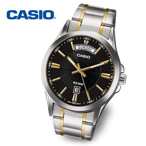 [정품] CASIO 카시오 MTP-1381G-1A 남성 야광 메탈 손목시계