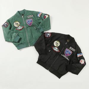 [지프키즈]와펜패치 항공점퍼  KO1JPU201