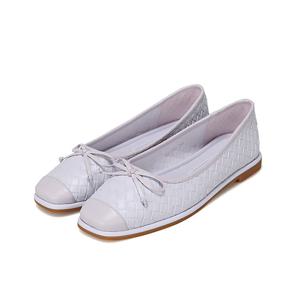 [바바라(슈즈)]메쉬&리본 포인트 데일리 플랫슈즈 BBH143-PR