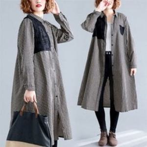 초특가 로미홀리 BS03504 긴팔 롱셔츠 빅사이즈