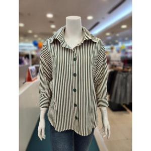 아니베F 세이브존03 아니베F스트라이프카라블라우스 JEKA42WBL510