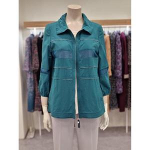 벨리시앙 세이브존07 수입소재  망사 배색 집업 자켓 JP3209