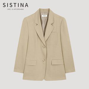 [SISTINA] 인기 라이트 포켓 싱글 자켓_AWWJKO21020_BE