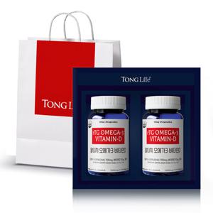 [통라이프][통라이프]알티지오메가3 비타민D 75일분- 2병 선물세트