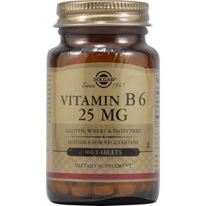 솔가 비타민 B6 25 밀리그램 100 타블렛