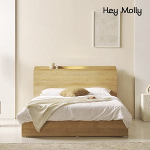 헤이몰리 트루디 LED 조명 수납 침대 Q 유로탑 50T 독립매트