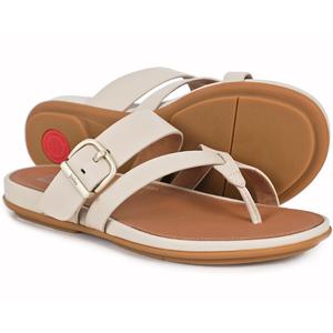 핏플랍 그라시에 버클 레더 크림 여성스트랩 토포스트 (HM5-A20)