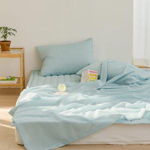 바자르 아이스팝 시어서커 여름 홑이불패드세트(SS)