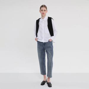 [UNIT]세미 배기핏 데님 팬츠 [UFJWBP28EN]