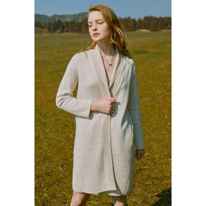 [UNIT]캐시미어 혼방 숄넥 롱 코트 [UFH1-KCO162N]