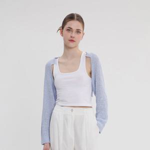 [UNIT]테잎사 니트 볼레로 가디건 [UFJKCA25MN]