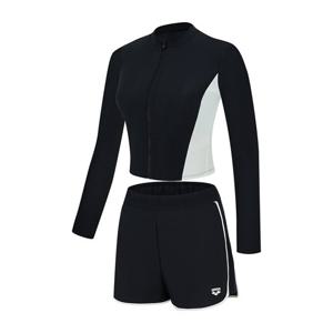 [아레나]여아동 래쉬가드셋트 A4BG1GS81BLK-IDG