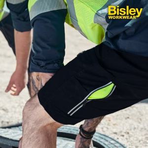 굿워크 통기성 땀 배출 여름 시원한 남자 반바지 등산 야외활동 작업복 비즐리 BSHC1150